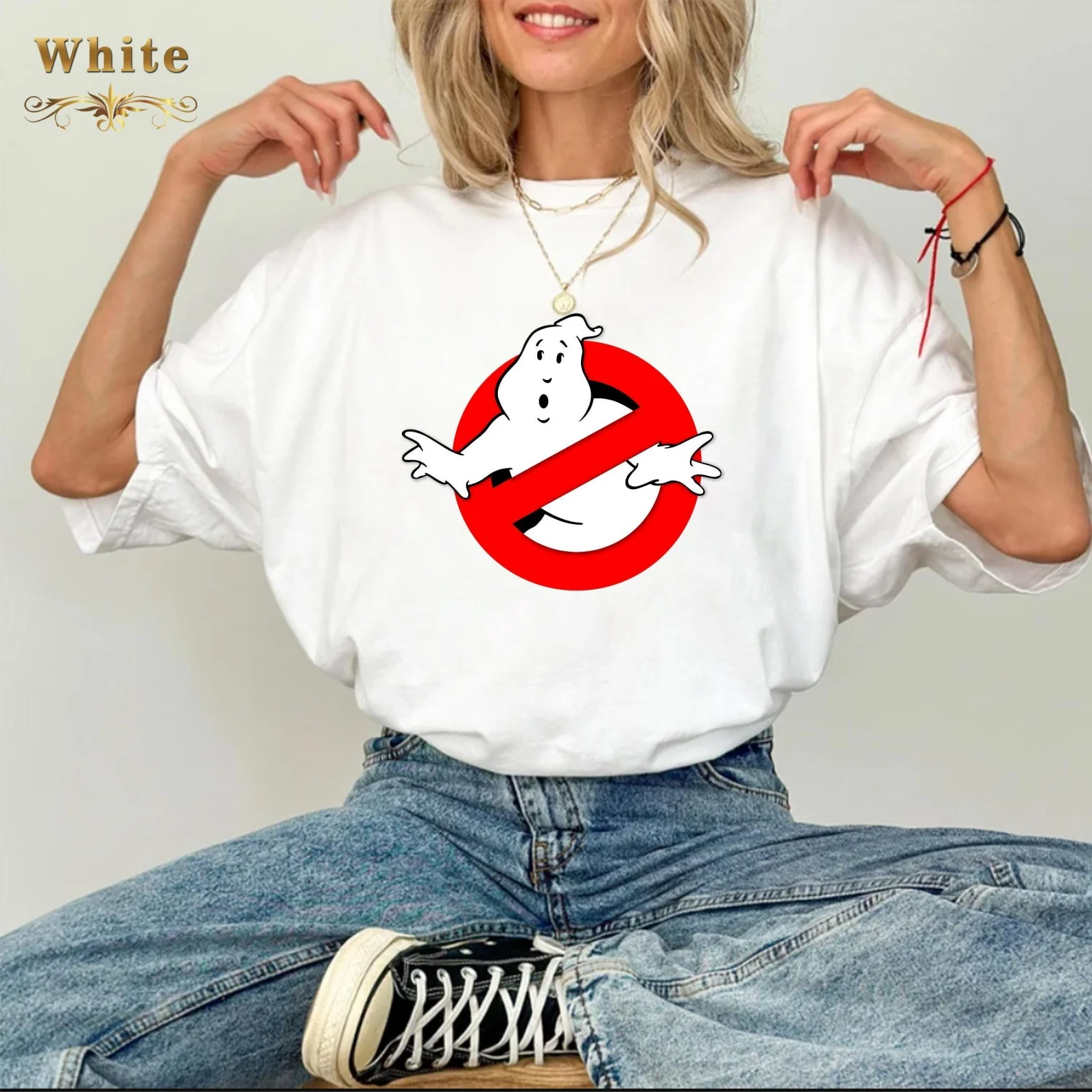 Baby Clothing Logo - Ghostbusters-shirt, het echte Ghostbusters-logo T-shirt Zomer-T-shirts