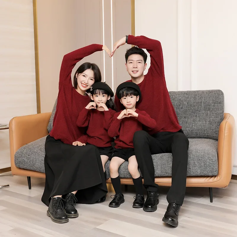 Baby Clothing Jumpers - Ouders en kinderen Gebreide truien Familie