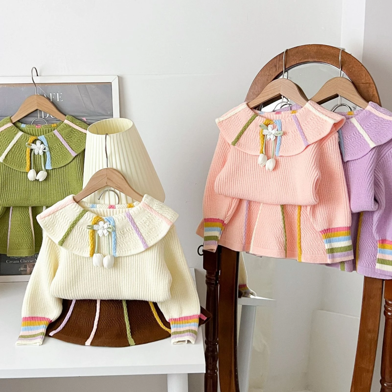 Baby Clothing Jumpers - Meisjespak 2026 Lente en Herfst Nieuwe
