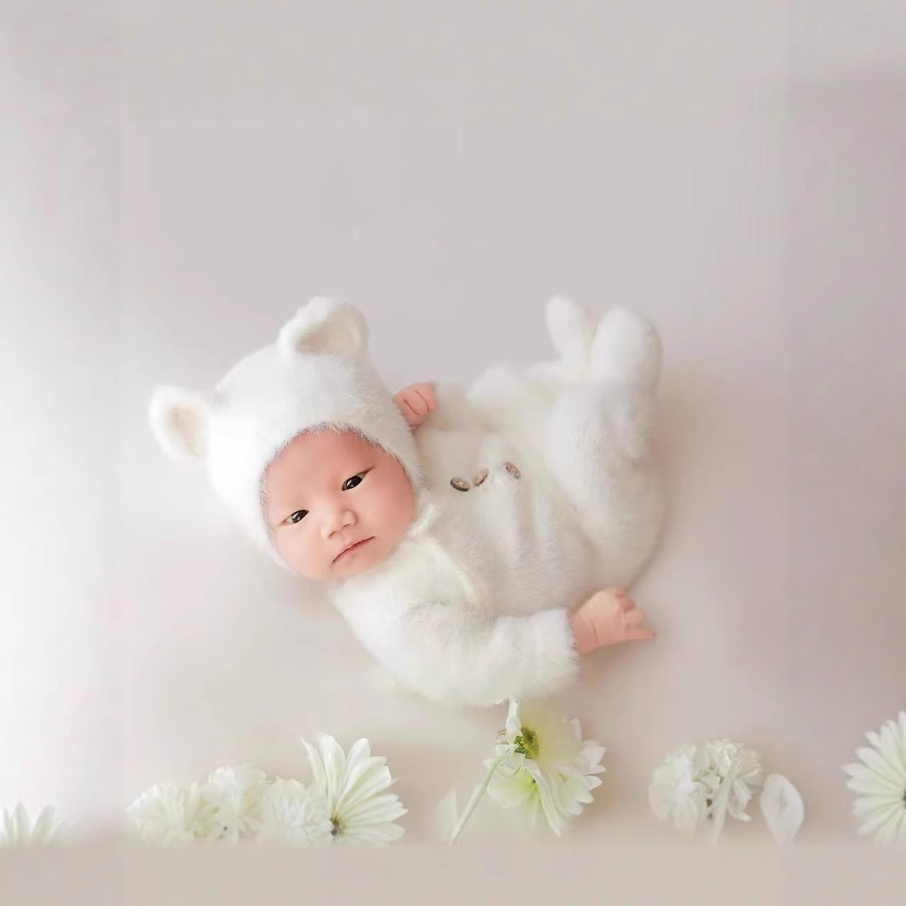 Baby Clothing Jumpers - 0-1 maand baby beer outfit pasgeboren