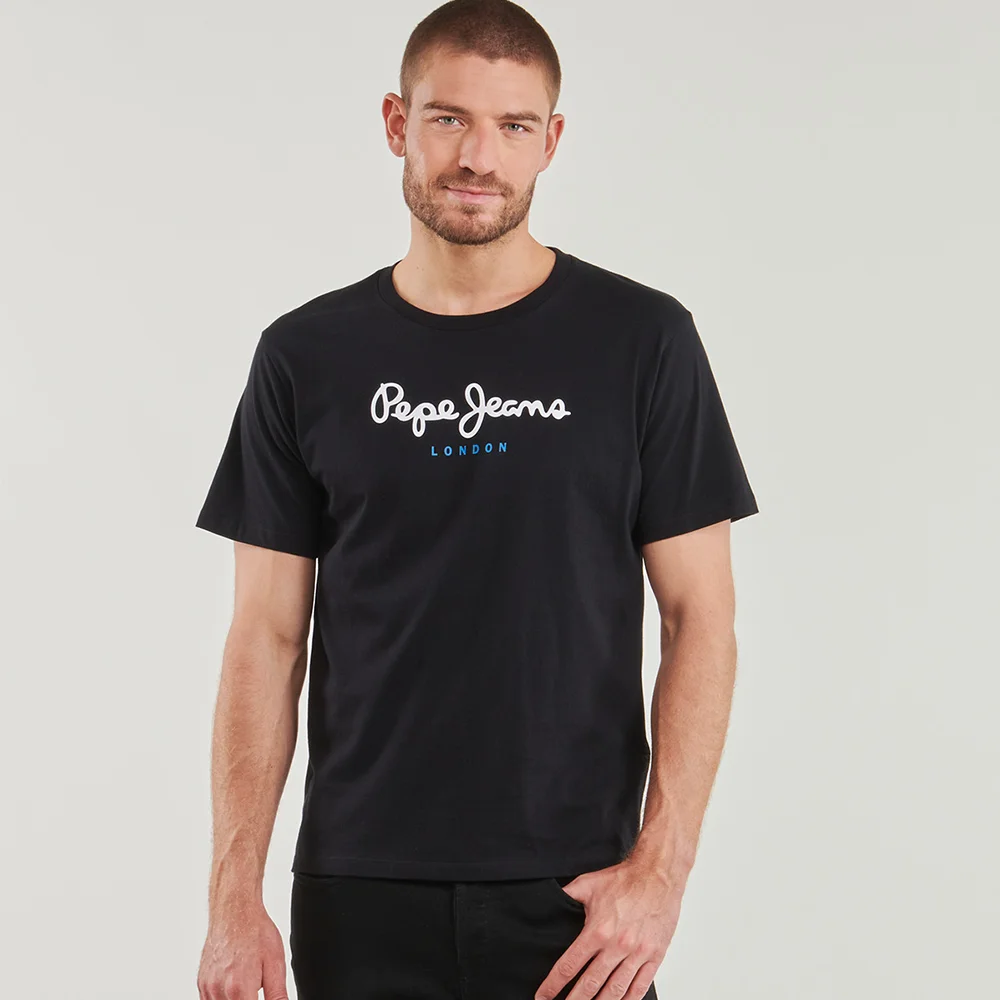 Baby Clothing Logo - Pepe Jeans London Heren T-shirt met
