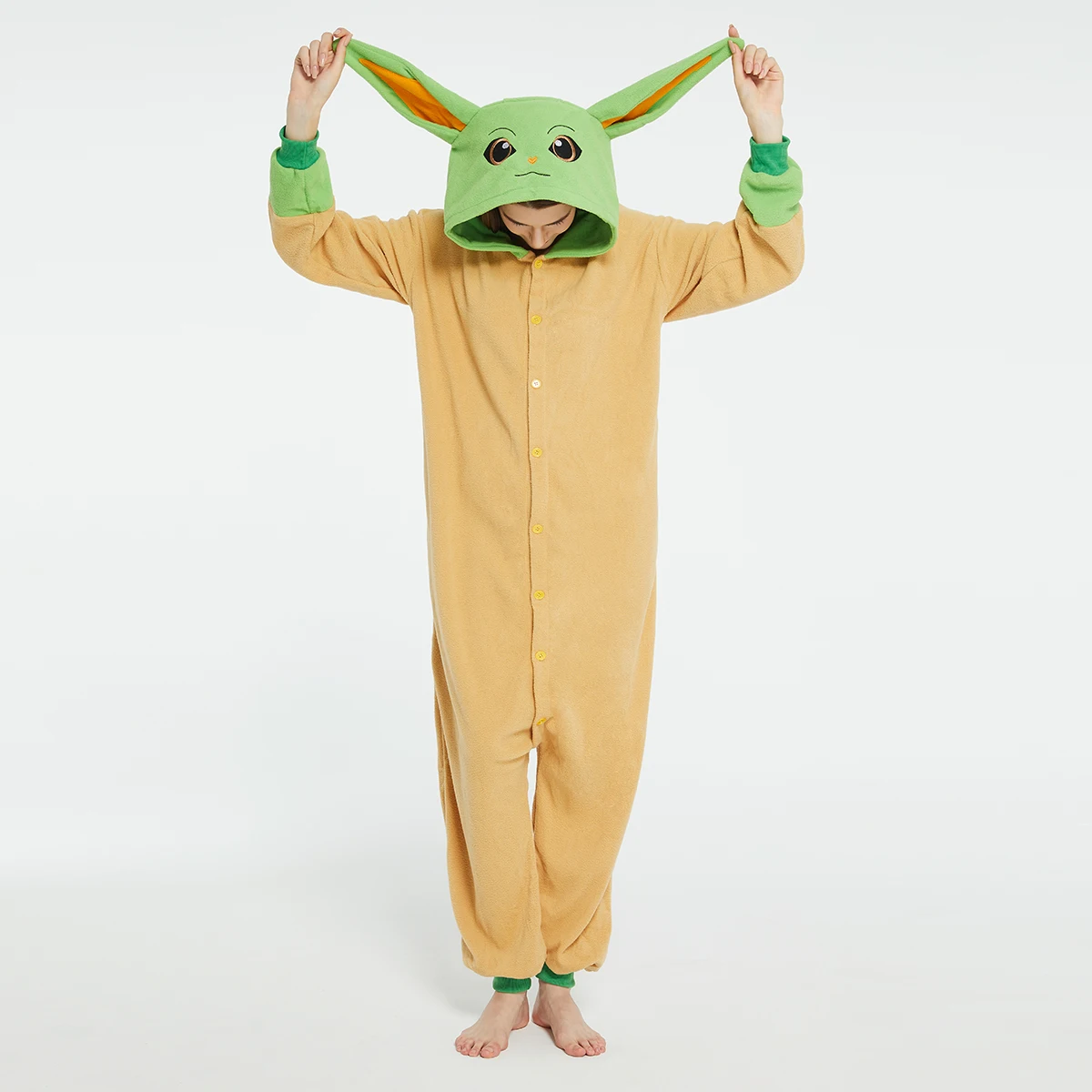 Volwassenen Yoda Baby Grogu On - Baby Clothing Discount recensie en prijs
