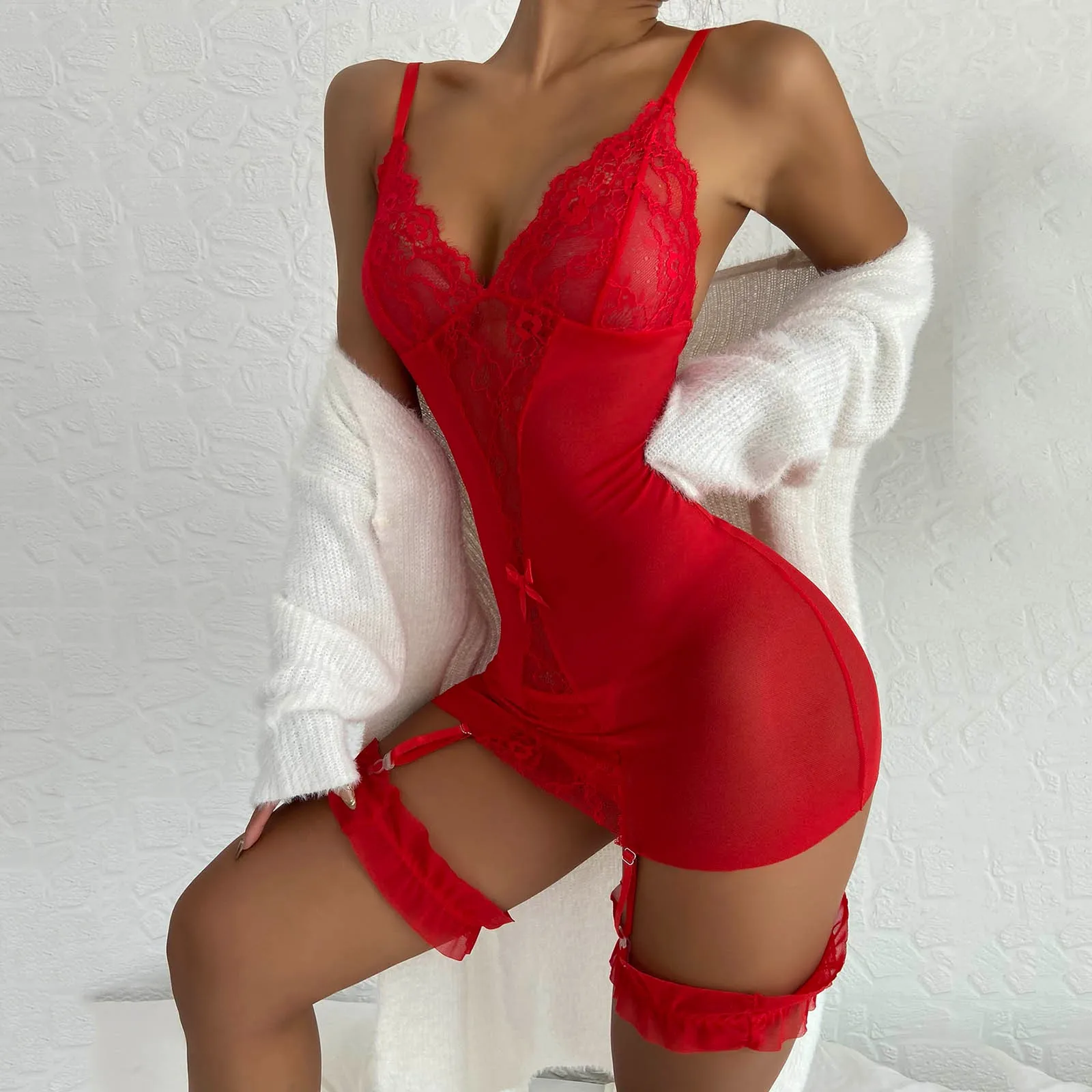 Sexy Vrouwen Kanten Nachtjapon - Baby Gown Nightwear recensie en prijs