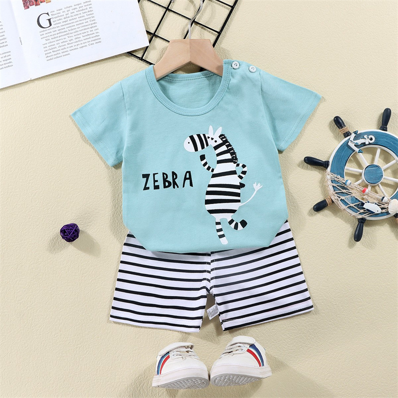 Katoen Tees + Shorts 2-delige  - Baby Clothing Deals recensie en prijs