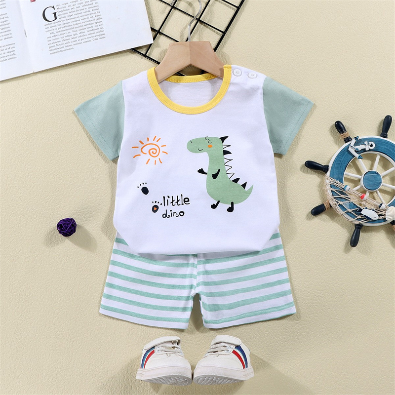 Katoen Tees + Shorts 2-delige  - Baby Clothing Deals recensie en prijs